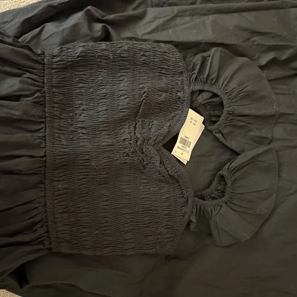 Abercrombie Smocked Flutter Sleeve Maxi Dress - Picture 3 of 4